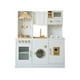 thumbnail image 2 of Cocina Infantil De Madera Xl Blanca - 8 Funciones Realistas, 2 of 8