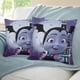 thumbnail image 3 of Vampirina Fundas de almohada de terciopelo con tema, regalos de funda de almohada, decoración para el hogar, cojín de lanzar, regalo de cumpleaños para fans y parejas.66*66cm., 3 of 6