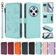 thumbnail image 3 of Funda Cartera Mariposa para [Xiaomi Redmi 14R] con Soporte y Cremallera Verde menta, 3 of 6