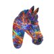 thumbnail image 3 of Escultura De Pared De Cabeza De Caballo, Figura De Animal Para Bares De Granja, Decoración Del Hogar, Estilo B, 3 of 5
