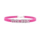 thumbnail image 1 of Hot Sexy Rose Red Suede Leather Collar Rhinestone Letters Choker Harajuku DIY Customized Necklaces Lovers BDSM Cosplay Jewelry, 1 of 3