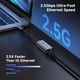 thumbnail image 2 of Adaptador Ethernet Usb c De 2 5 Gbps Plug Play, 2 of 7
