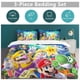 thumbnail image 5 of Super Mario 3-Piece Comforter Set for Bedroom Super Mario Bedding Set for Kids Adults Soft Microfiber Duvet Cover Set with Zipper Closure, 5 of 5