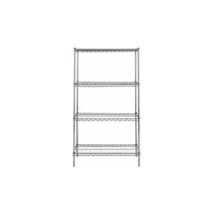 Genérico - Estantería De Acero Cromado