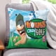 thumbnail image 1 of Locos por el Golf Fundas de almohada de terciopelo con tema, regalos de funda de almohada, decoración para el hogar, cojín de lanzar, regalo de cumpleaños para fans y parejas.61*61cm., 1 of 6