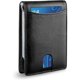 thumbnail image 1 of Billetera para hombres, bolso para hombres, diseño delgado, billetera minimalista y cerradura rfid, material de cuero preferido, 1 of 6