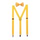 thumbnail image 1 of INSPIRE CHIC Conjunto de Tirantes Ajustables con Corbata de Moño Unisex en Forma de Y Amarillo para Altura Inferior a 5.3 pies, 1 of 6