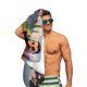 thumbnail image 5 of Hola Vecino Toalla de playa de secado rápido con diseño temático, regalo para mujeres y niñas, ideal para cumpleaños, fans, amantes de la música, uso en la playa o al aire libre,78*180cm, 5 of 6