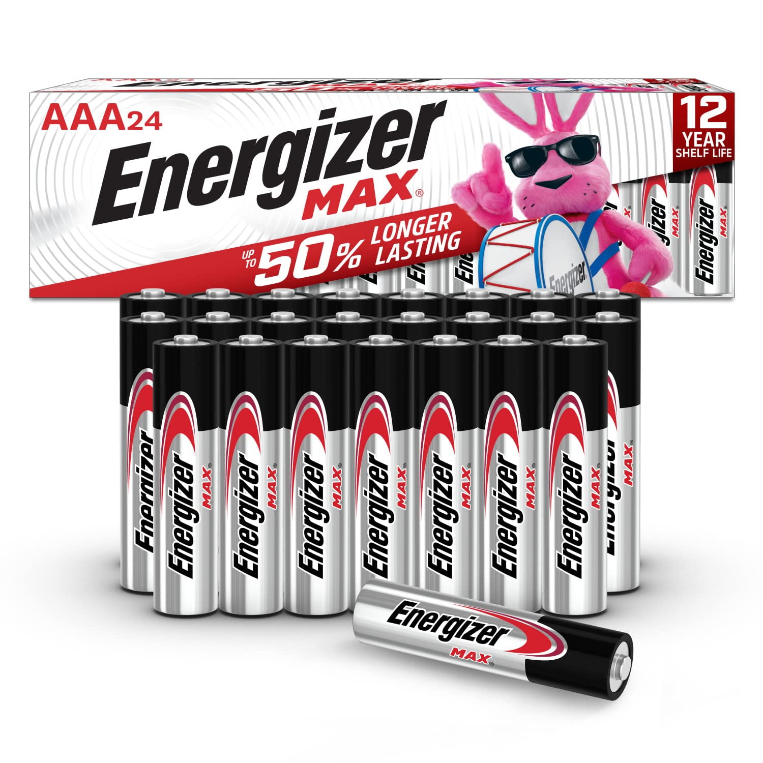 Batería Alcalina Energizer Max Aaa De 24 Unidades