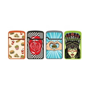 Encendedor Recargable Royal Jet Flame Pop 2 Diseños 1Un. - Zengaz