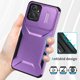 thumbnail image 5 of Funda Resistente para Motorola Moto G Power 5G 2023 con Tapa Deslizante y Protección Militar Morado, 5 of 6