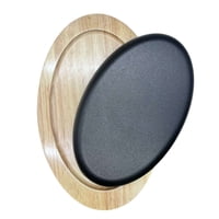 Oem - Bandeja Tabla Placa Para Carnes Con Base Bambu M3