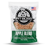 Pellets De Madera Dura Pit Boss Mezcla De Manzana 18 Kg
