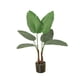 thumbnail image 5 of Plantas Artificiales En Maceta Verde Para Regalo De Inauguración De La Casa Rincón Del Baño Exterior Palmera Viajera, 5 of 5