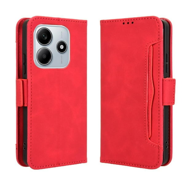 Funda Tipo Billetera FOXDOCK para Xiaomi Redmi Note 14 5G – Tapa Flip con Tarjetero