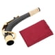 thumbnail image 1 of Cuello De Saxofón Alto, Pieza De Repuesto Duradera Para Saxofón, Latón Para Saxofón Alto, Dorado Con Paño, 1 of 3