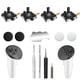 thumbnail image 1 of Kit de reemplazo de joystick 13 en 1 para controlador Meta Quest 3, con 4 joysticks, destornillador, pinzas, herramienta de palanca, 4 tapas de agarre para pulgar, 1 of 5