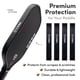 thumbnail image 3 of Cinta protectora de bordes CRBN Pickleball 16 mm, paquete de 4, transparente, 3 of 7