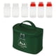 thumbnail image 2 of Frascos de especias de plástico Contenedor de condimentos con tapa, Camping Cocina libre Coctelera de especias Botella organizadora de , Verde, 2 of 5