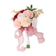thumbnail image 5 of Ramo De Rosas Artificiales De 29cm, Ramo De Novia Hecho A Mano, Elegante, Rojo, 5 of 5