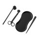 thumbnail image 1 of 4 Uds Accesorio Para Velas Cortador De Mecha Kit De Apagavelas Multiusos Con Bandeja De Almacenamiento Negro, 1 of 5