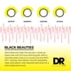 thumbnail image 3 of Cuerdas para bajo eléctrico DR Strings Black Beauties BASS Black, 3 of 8