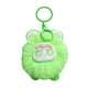 thumbnail image 2 of Llavero De Peluche De Dibujos Animados, Llavero De Bola Suave De Moda Para Mujeres, Parejas, Adultos, Color Verde, 2 of 3
