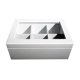 thumbnail image 4 of Organizador de té Break Tradition 24x18x11 cm Blanco 6 compartimentos, 4 of 9