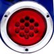 thumbnail image 2 of Farol Trasero Redondo Rojo 14 Led Apernado 4", 2 of 2