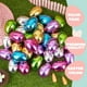 thumbnail image 2 of Huevos de Pascua de plástico JOYIN, 48 unidades, 8 cm, colores metálicos, 2 of 7