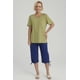 thumbnail image 2 of Polera Mujer Detalle Hombro Verde Claro, 2 of 7