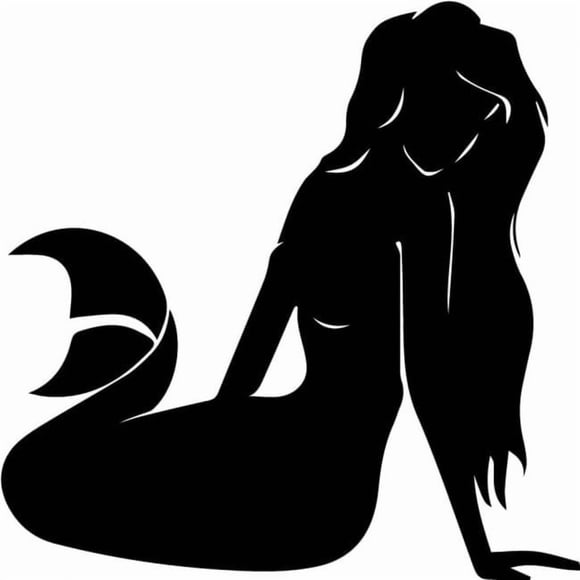 Decomural Sitting Mermaid Fantasy Fairy Tale WS-32677