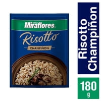 Arroz Grano Corto Risotto Champiñón Bolsa 180 G Miraflores