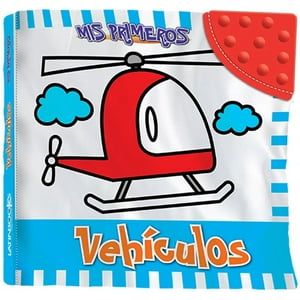 Zig-Zag - Libro Mis Primeros - Vehículos / 6 Páginas De Tela, De 16 X 15 Cm. Tapa De Tela. Incluye Mordillo