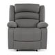 thumbnail image 2 of Berger 1 Cuerpo Reclinable Moderno Gris New Praga 8041RFFGR, 2 of 9