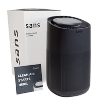 Sans - Purificador De Aire Sin Hepa 13 De 1560 Pies Cuadrados Con Prefiltro Y Luz Uv-C