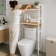 thumbnail image 3 of REPISA ORGANIZADOR MADERA Y METAL BAÑO 2 NIVELES 135x50x26, 3 of 4