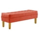 thumbnail image 2 of Banqueta Wood 2c Felpa 01 Naranja, 2 of 4