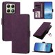 thumbnail image 1 of Funda Billetera Delgada para Xiaomi 14T con Ranuras y Soporte Morado oscuro, 1 of 6