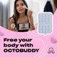 thumbnail image 3 of Soporte de ventosa de doble cara para funda de teléfono OCTOBUDDY 6,35 x 9,53 cm, 3 of 6