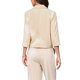 thumbnail image 3 of INSPIRE CHIC Blazers Recortados para Mujeres 3/4 Manga Cuello con Solapa Chaqueta de Traje de Un Botón Casual de Negocios M Albaricoque, 3 of 6