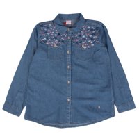 Camisa Niña Azul Pillin