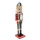 thumbnail image 3 of 38 Cm Cascanueces De Madera Solider Figuras Modelo Marioneta Juguete Decoración Para El Hogar Style3, 3 of 5