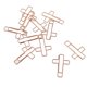 thumbnail image 3 of Clips de papel de oficina de metal en forma de cruz de 10 piezas Abrazaderas de boletos Marcadores, 3 of 5