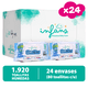 thumbnail image 1 of Toallitas Húmedas Infans 99.9% Water Baby Wipes 24x80 - 1920 UND, 1 of 6