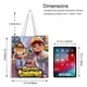 thumbnail image 5 of Subway Surfers Bolso de tela con estampado de lienzo para mujer, bolsa de compras reutilizable y estética, con cremallera interior, regalo para mujer,40*45cm., 5 of 6