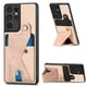thumbnail image 1 of Funda Resistente para Samsung Galaxy S21 Ultra con Tarjetero y Soporte, Diseño Magnético Blanco, 1 of 5