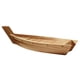 thumbnail image 5 of Bandeja de madera para aperitivos de frutas y platos de barco de sushi, bandeja de melamina para servir platos de barcos, bandeja para servir barcos C S, 5 of 5