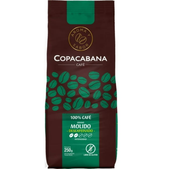 Café Molido Descafeinado Bolsa, 250 g