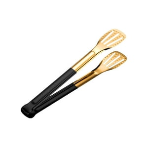 Santú Home & Deco - Pinza De Cocina Acero Inoxidable 23 Cm Negro